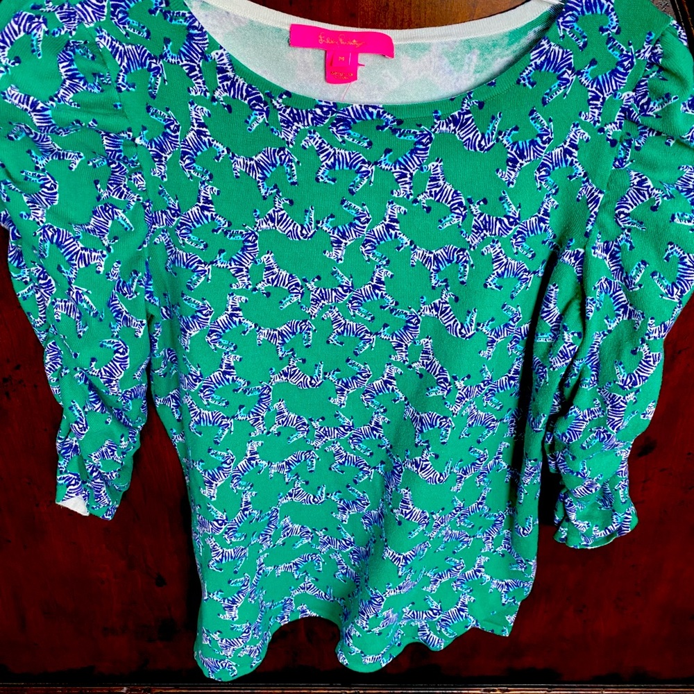 Lilly shirred sleeve